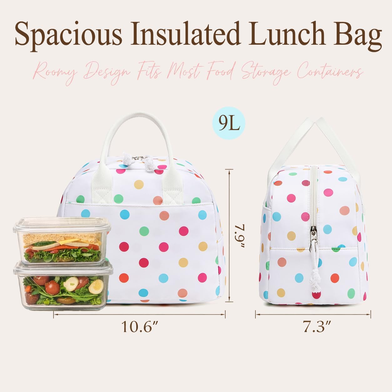 Detalle de LOVELYWIND Insulated Lunch Bag 9L