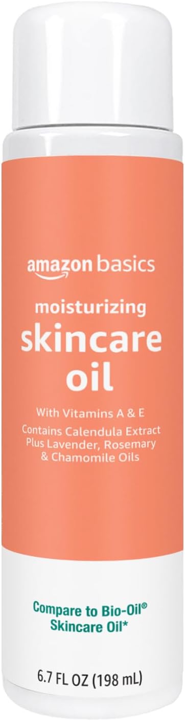 Thumbnail 1 de Amazon Basics Moisturizing Body Oil with Vitamins A & E (6.7 fl oz)