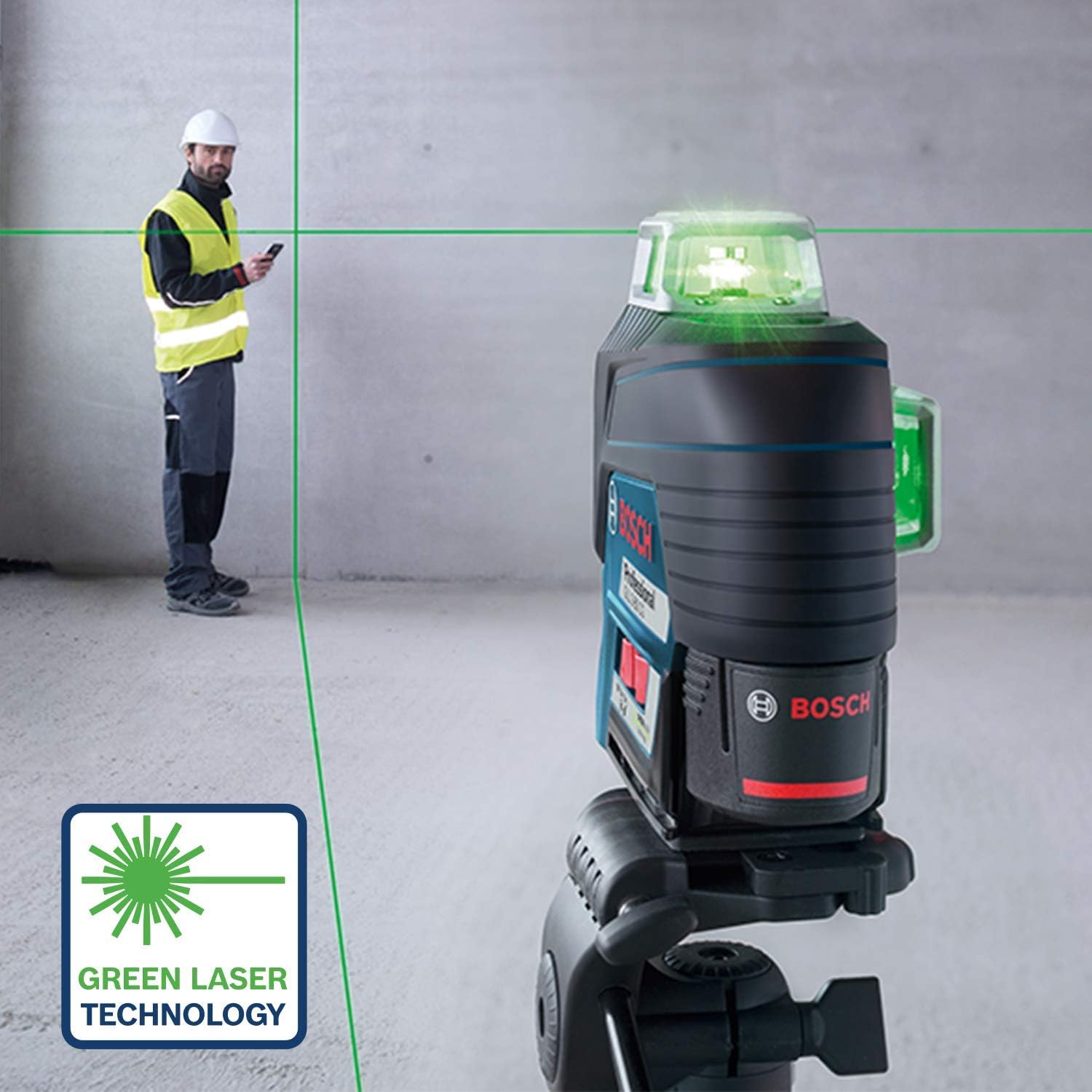 Detalle de Bosch Professional GLL 3-80 CG Linienlaser 30m đ
