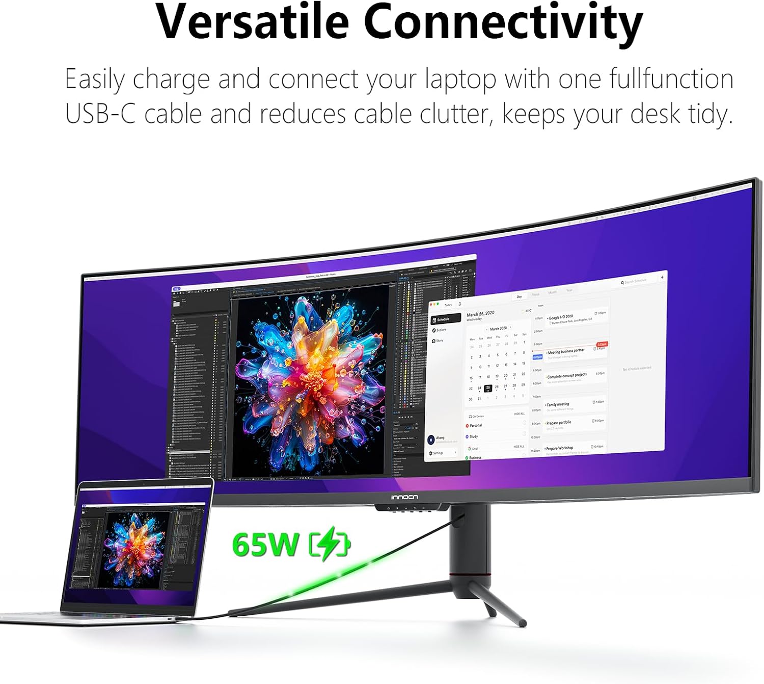 Detalle de INNOCN Curved Gaming Monitor 49C1G
