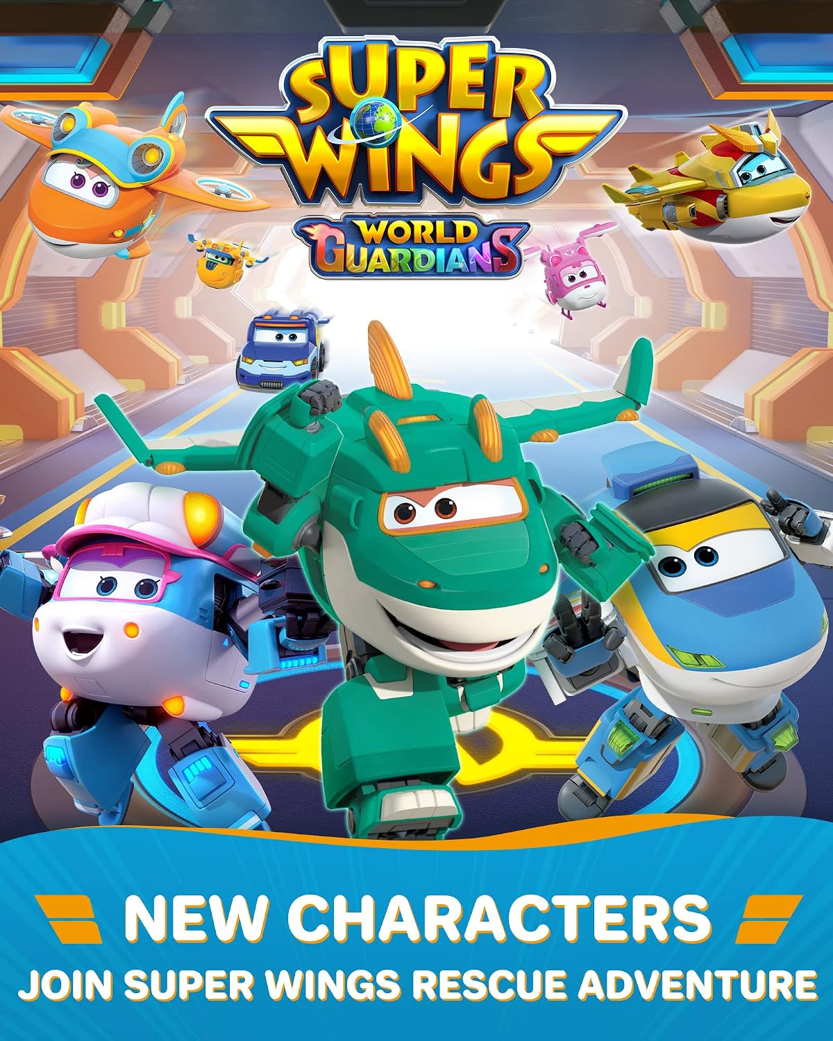 Thumbnail 1 de Super Wings Tino Verwandlung 20 cm