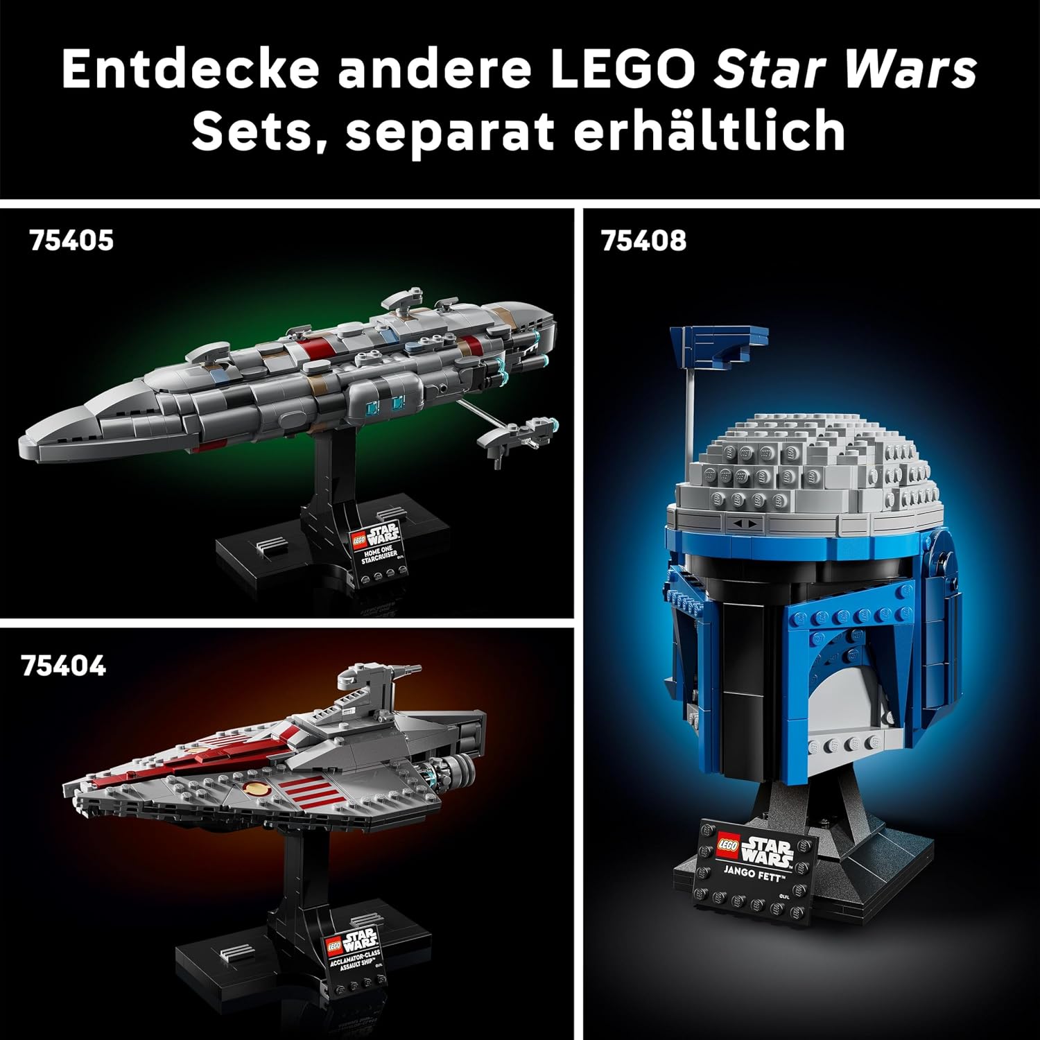 Thumbnail 6 de LEGO Star Wars 75407 Logo aus Steinen – Ausstellungsstück für Erwachsene