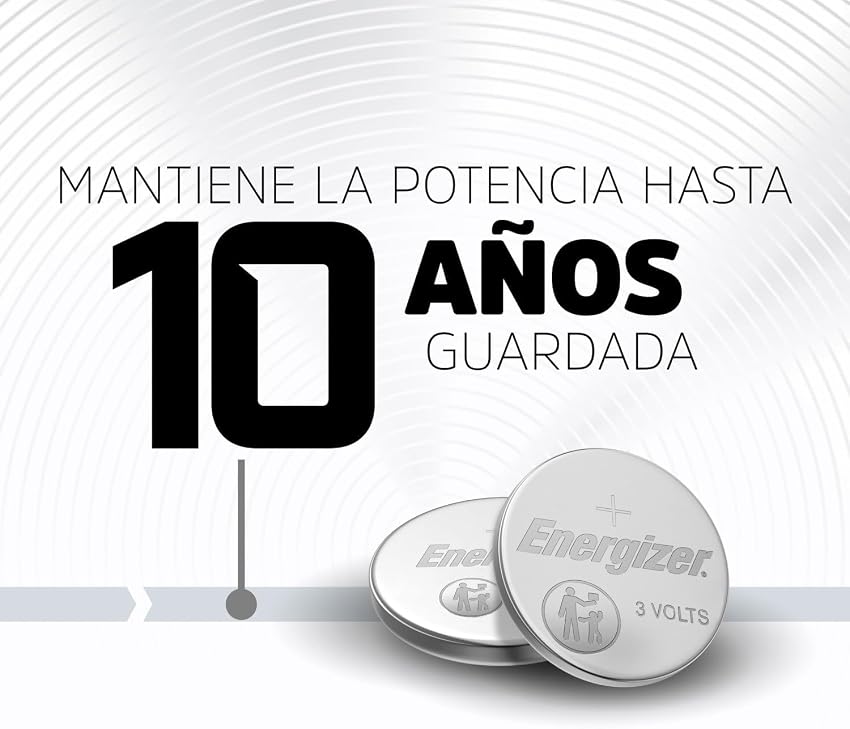 Detalle de Energizer CR2025 Pilas botón 3V — paquete 12 🪫