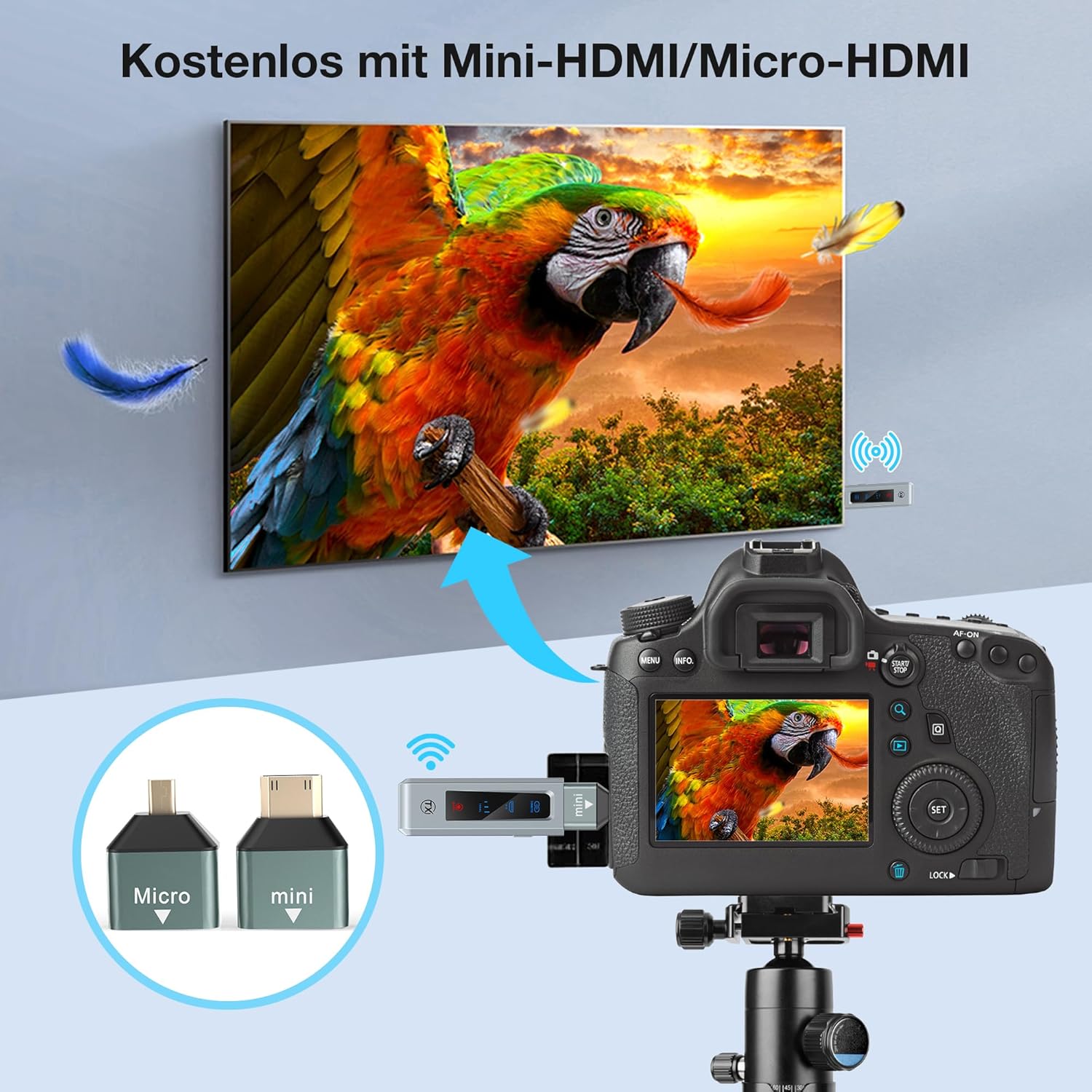 Thumbnail 6 de Wireless HDMI Transmitter and Receiver 30M