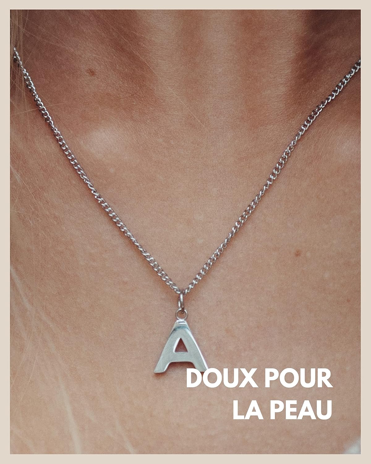 Thumbnail 1 de Collier GD GOOD.designs A-Z argent 11 mm