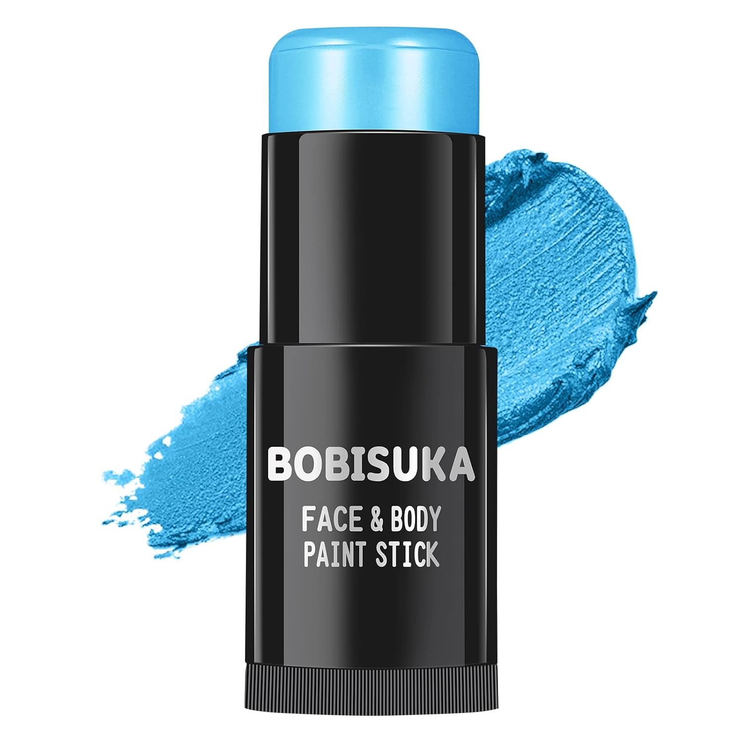 Detalle de BOBISUKA Light Blue Face Paint Stick for Sports and Costume Makeup