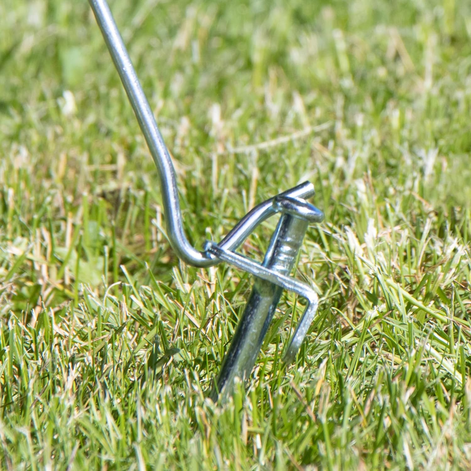 Thumbnail 2 de com-four Heringzieher aus Edelstahl – Hakenzieher zum einfachen Entfernen von Heringen und Haken (1 Stück)