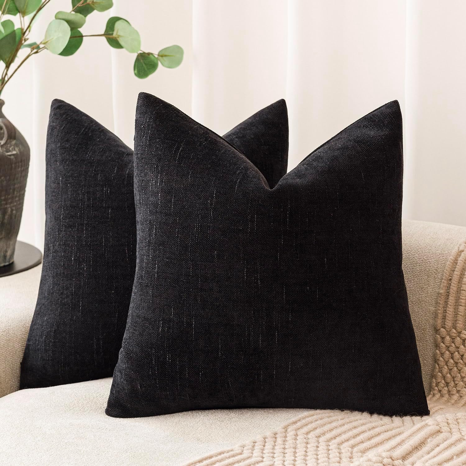 Foindtower 20x20 Throw Pillow Covers 🛋