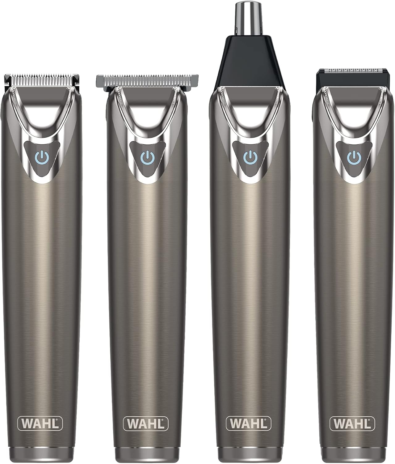 Thumbnail 2 de Wahl Stainless Steel 9 in 1 Multigroomer (Cordless) – Beard, Stubble, Nose & Ear Trimmer Set