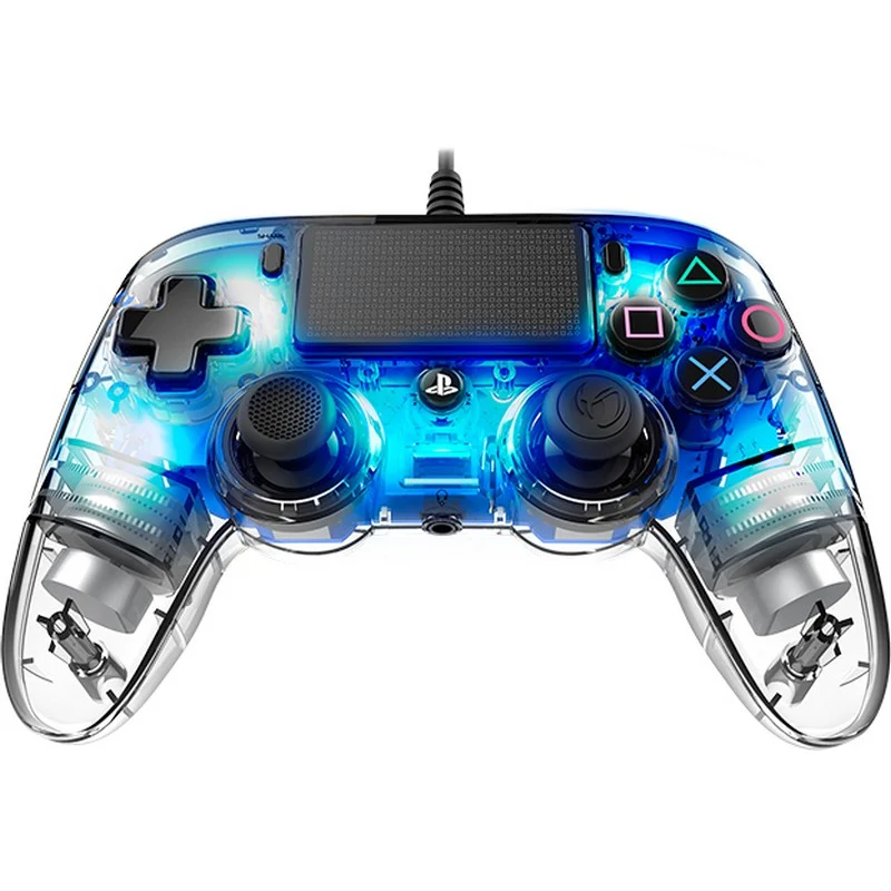 Detalle de Nacon Compact Controller Wired para PS4/PC Iluminado Azul
