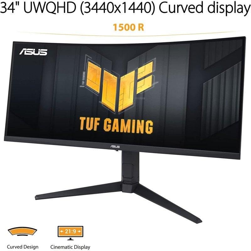 Thumbnail 1 de ASUS TUF Gaming VG34VQEL1A 34" UWQHD 100 Hz Curvo