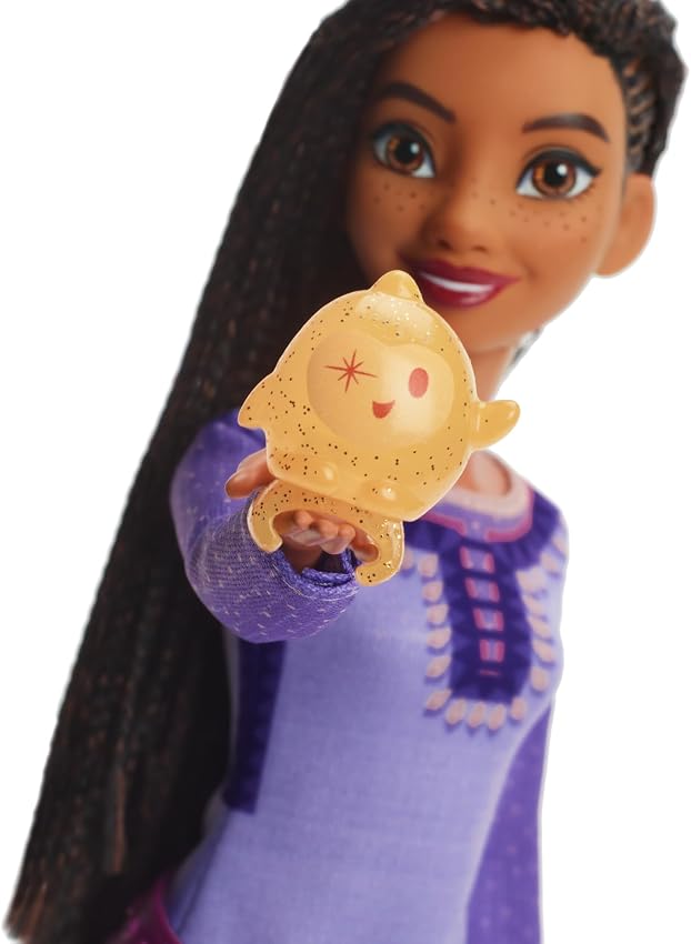 Detalle de Mattel Disney Wish Asha muñeca cantante 3 años