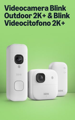 Thumbnail 7 de Blink Videocamera esterna 2K+ e Videocitofono 2K+ Blink con modulo di sincronizzazione di base