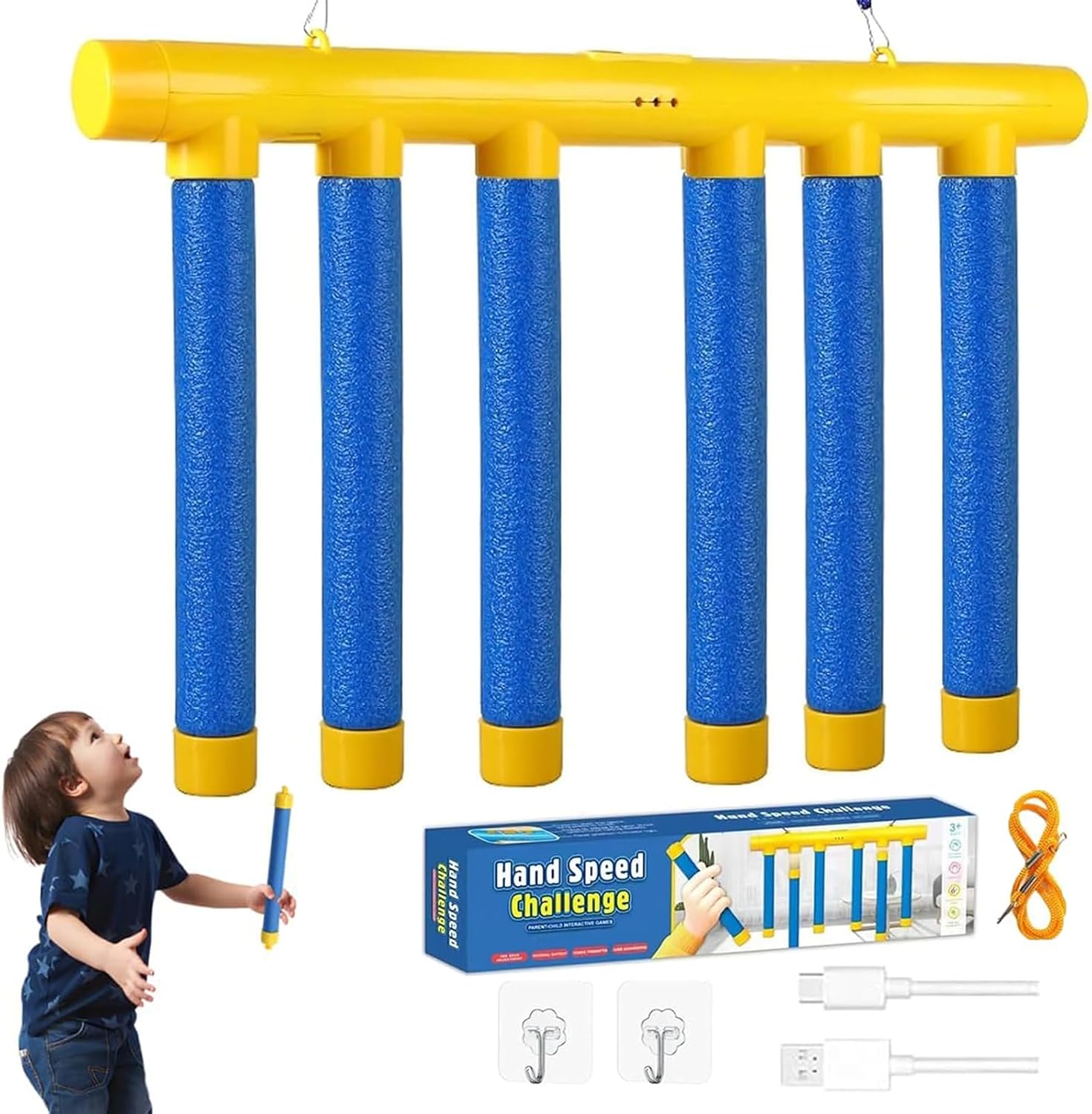 Detalle de Tangdudu Catching Sticks Games: Falling Sticks Reaction Toy for Indoors