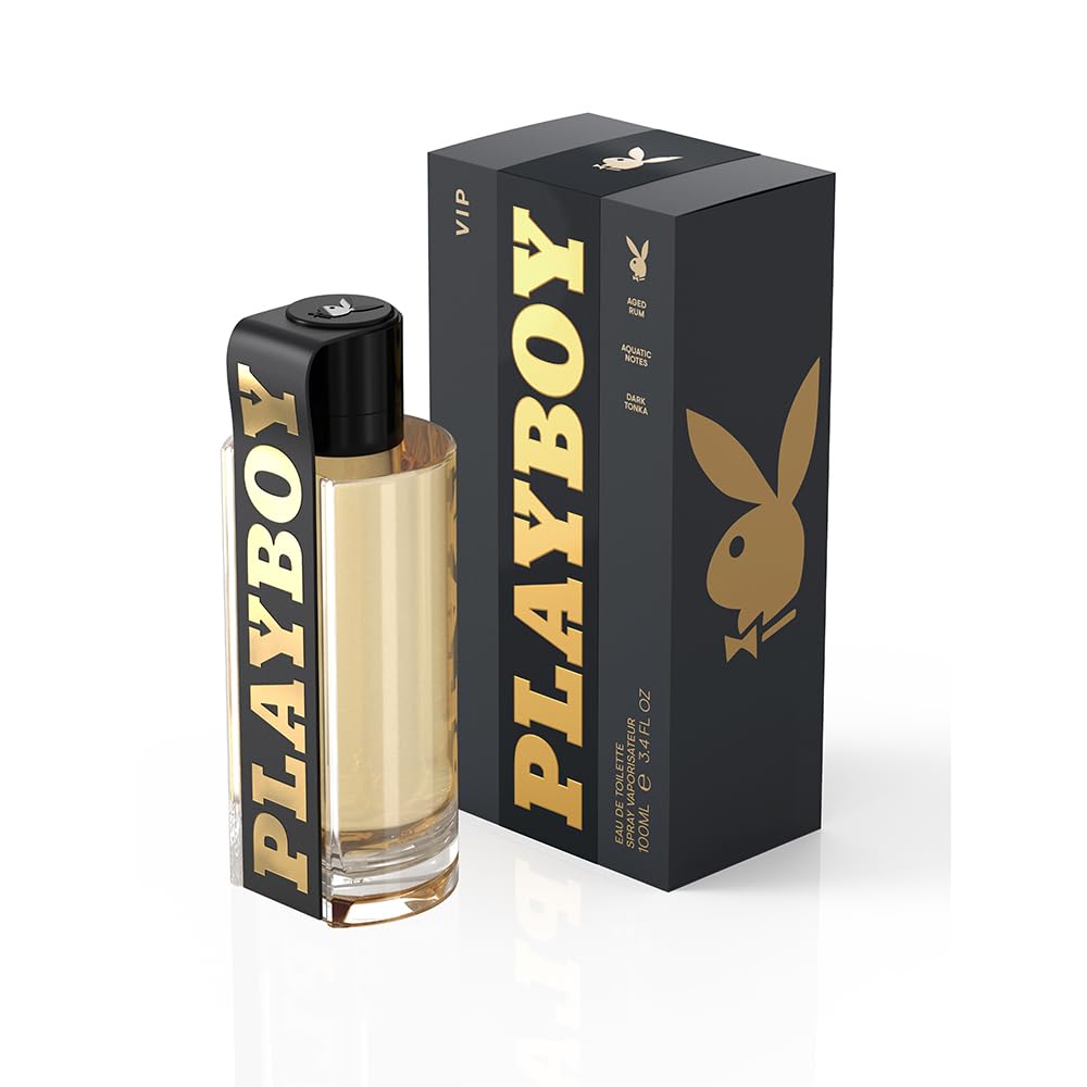 Detalle de Playboy VIP Pour Hommes Eau de Toilette 100 ml – luxuriös, vegan und dezent verführerisch