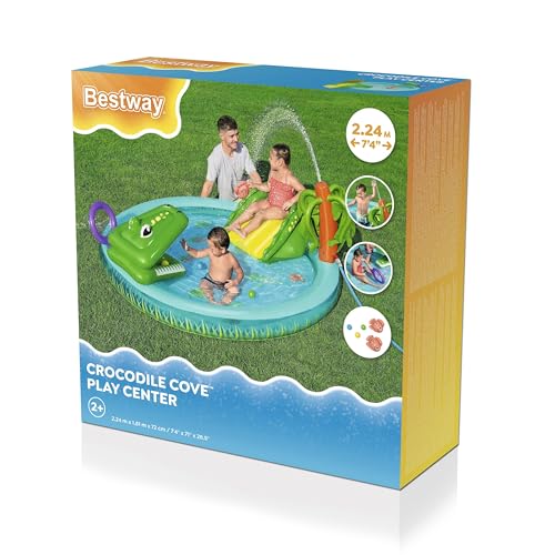 Detalle 2 de Bestway Centro de juegos Crocodile Cove (2.24 m x 1.81 m)