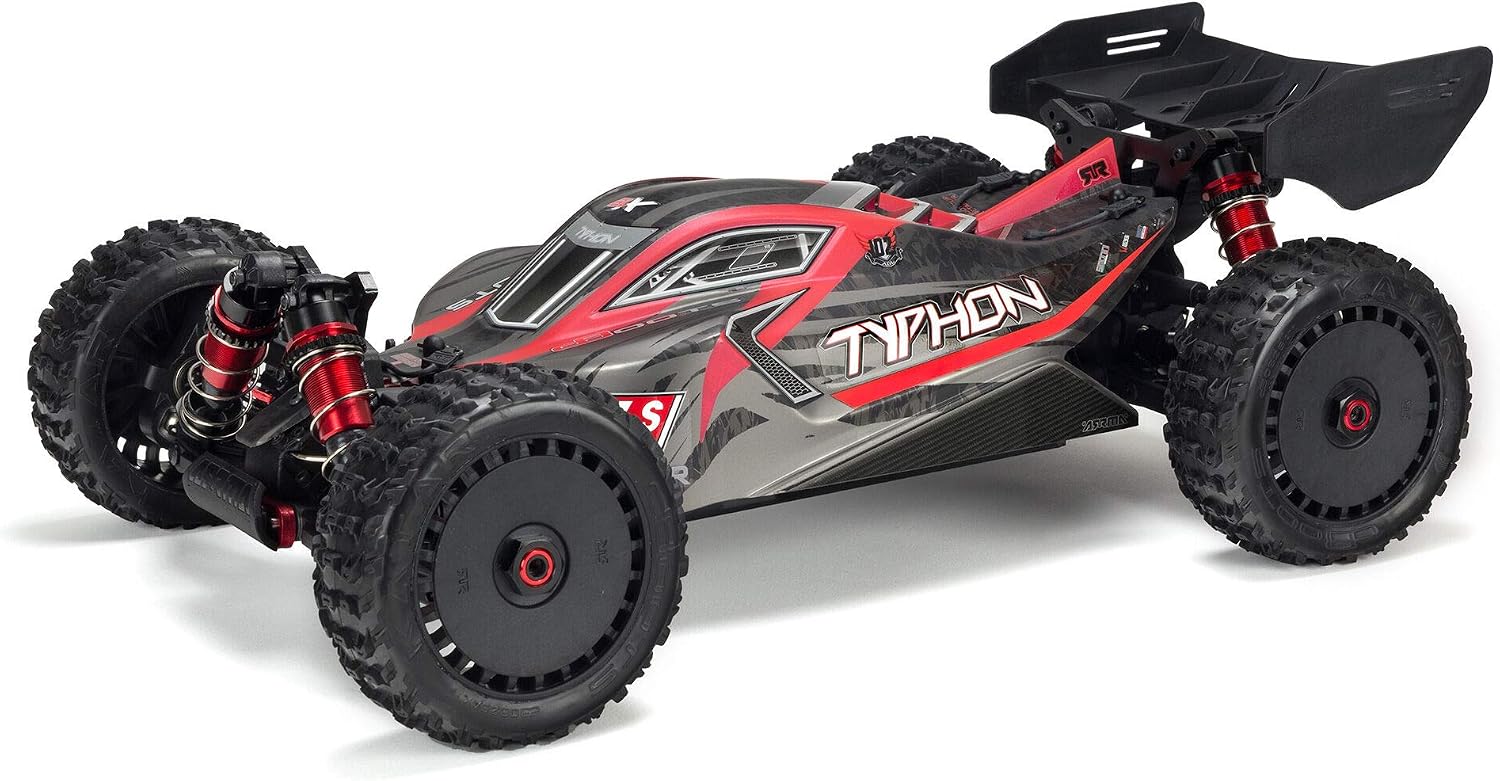 Detalle de ARRMA ARA8606V5 Typhon 6S V5 4WD BLX – buggy RC 1/8 bezszczotkowy