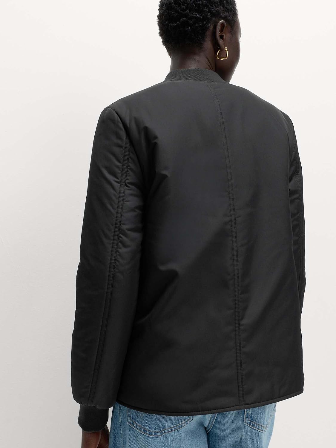 Detalle 1 de Marks & Spencer Stormwear™ gewatteerde damesjas, waterafstotend, standaard pasvorm