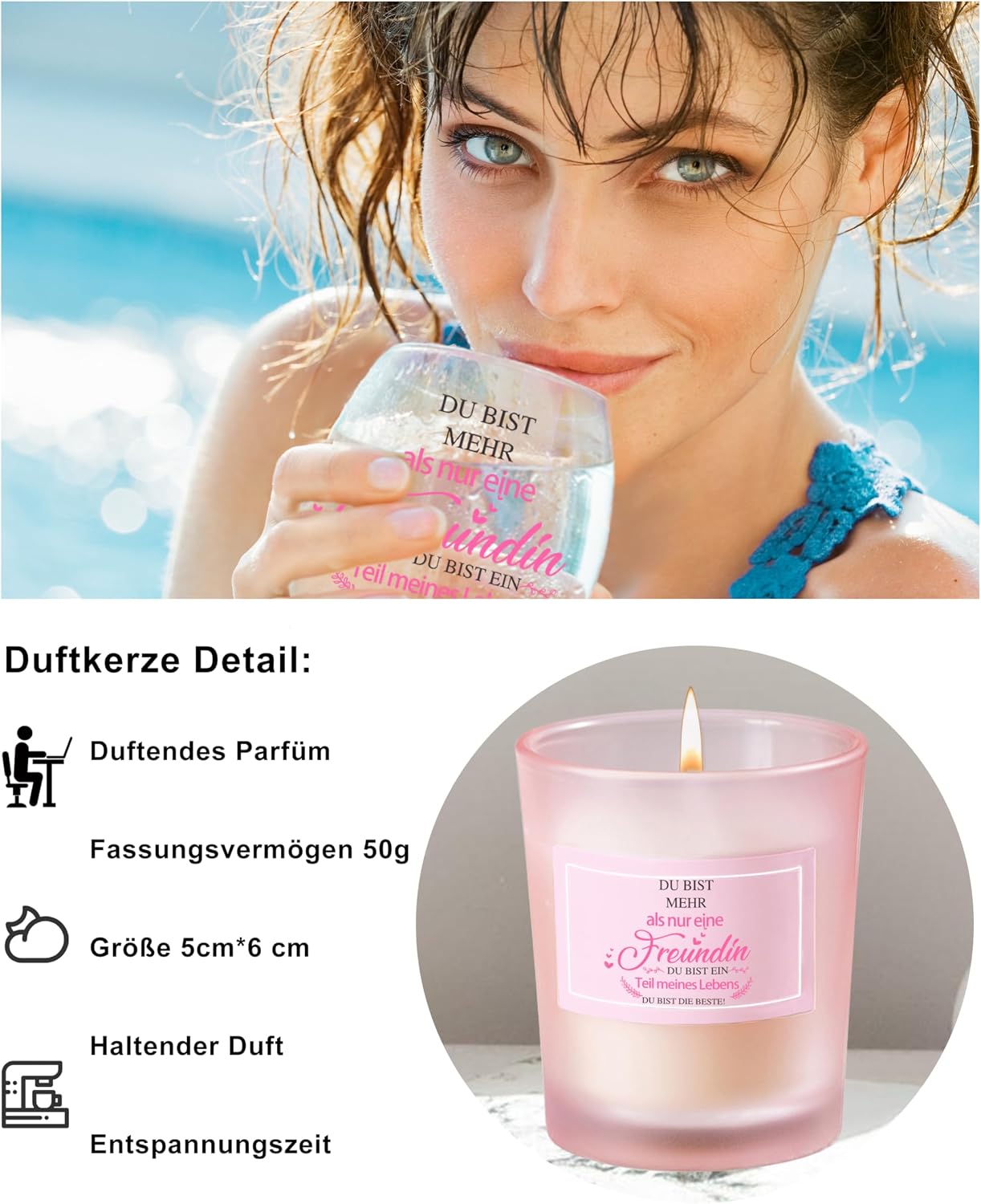 Thumbnail 5 de Geschenke für Freundin Weingläser 480ml