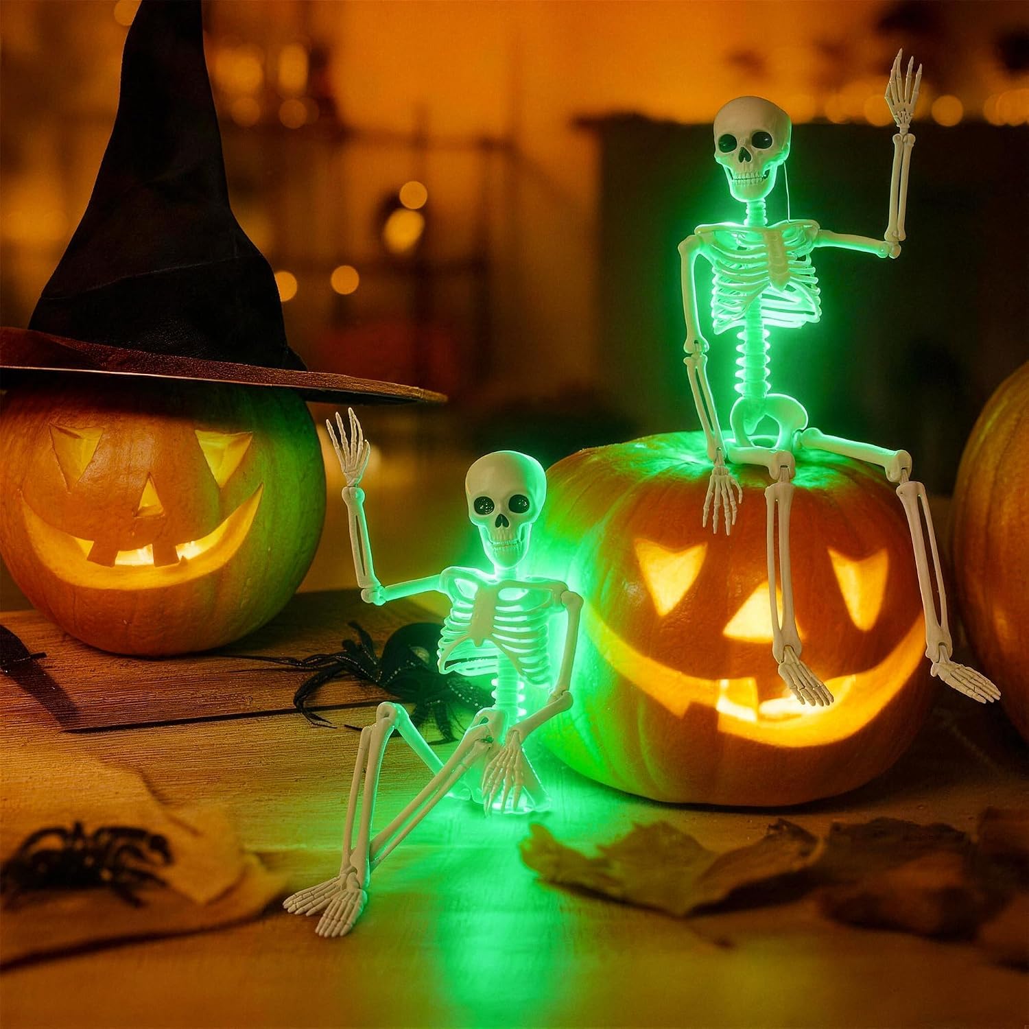 Detalle 2 de Kelool Light-Up Skeleton Decorations, 16-Inch