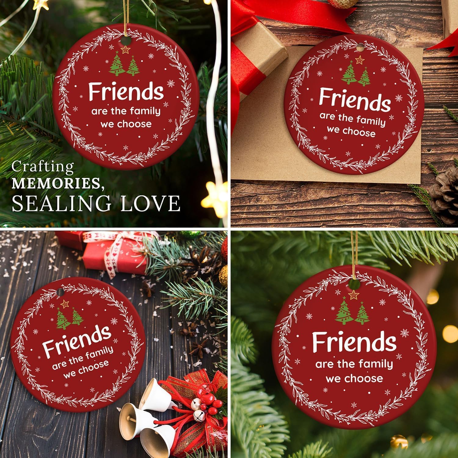 Thumbnail 5 de Friendship Christmas Ornament, Ceramic