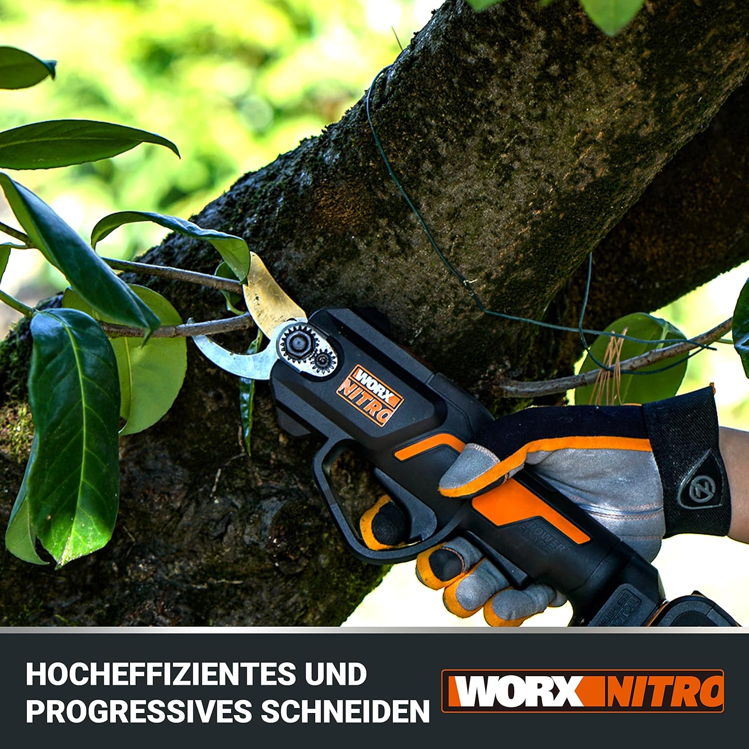 Thumbnail 1 de Worx NITRO WG330E.9 Akku-Astschere 20V – bürstenloser Antrieb (ohne Akku & Ladegerät)