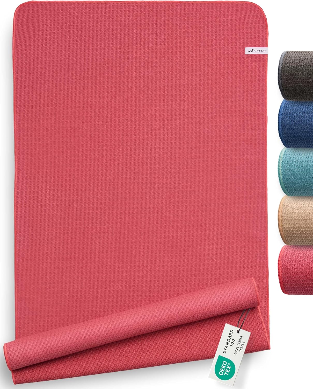 Fit-Flip Yoga Handtuch 185 x 63 cm rutschfest