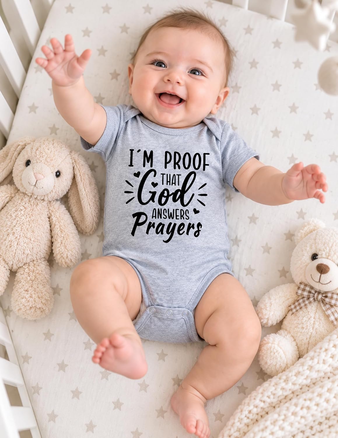 Detalle de RAISEVERN Baby Bodysuit Cotton
