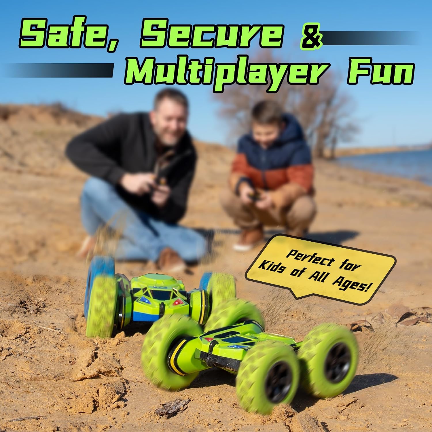 Thumbnail 4 de Threeking RC Stunt Car 1:28 remote control truck