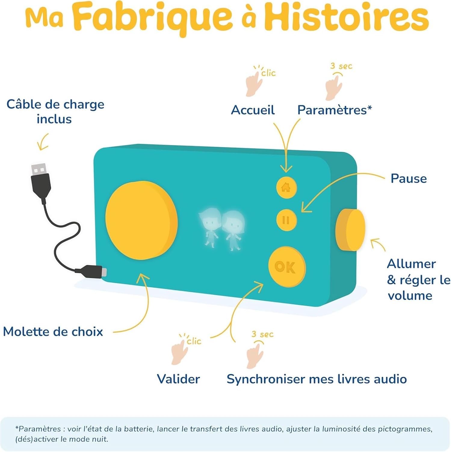Thumbnail 4 de Lunii Coffret Apprendre en s’Amusant – Fabrique à Histoires + 4 Livres Audio + Carnet d’activités (3–8 ans)