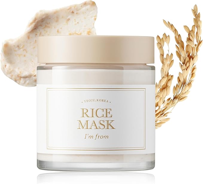 Detalle de I'm from Mascarilla de arroz 3.88 oz ✨ Exfoliación y brillo natural