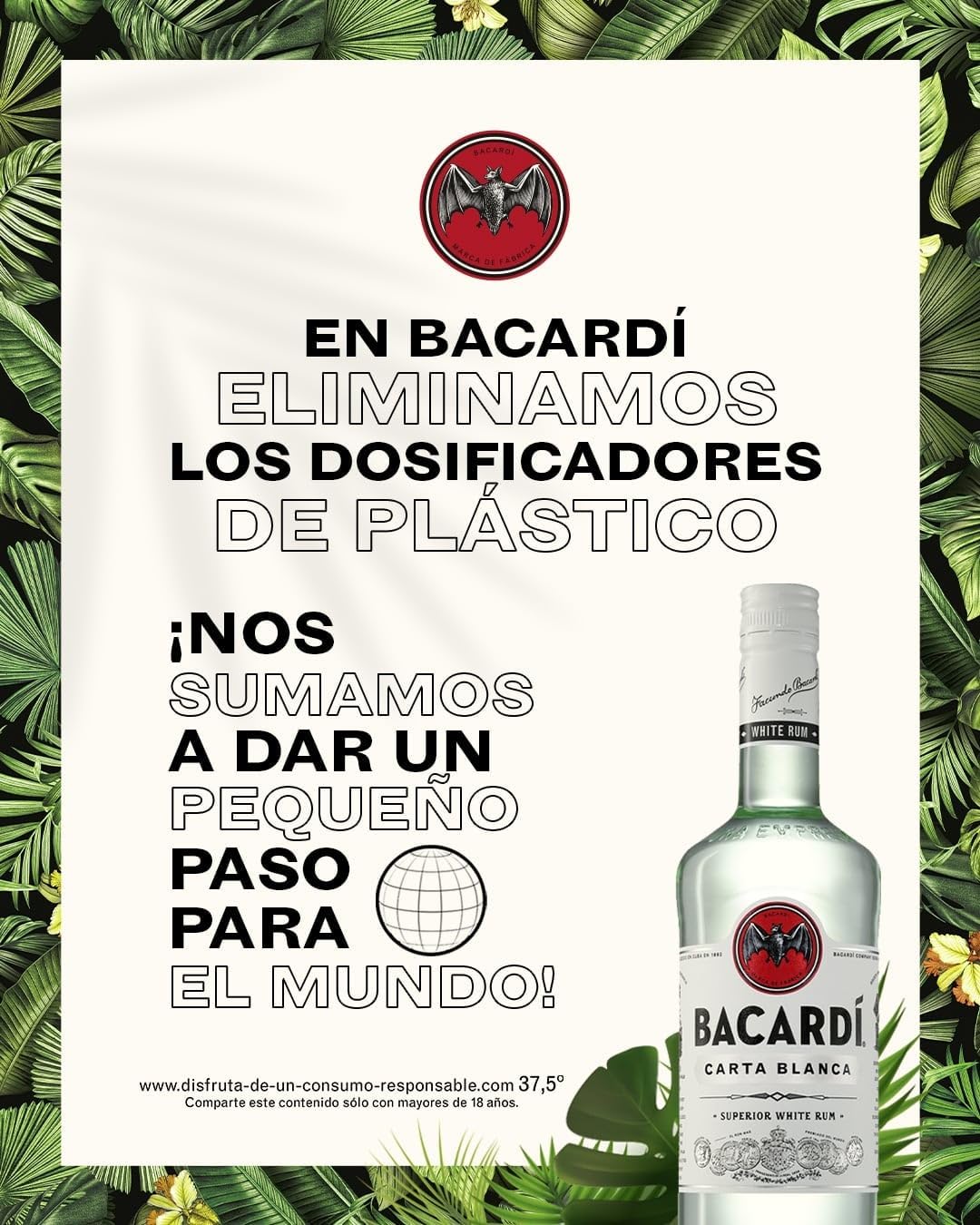 Detalle de Bacardi Mojito Ron Premezclado 700ml 🥂