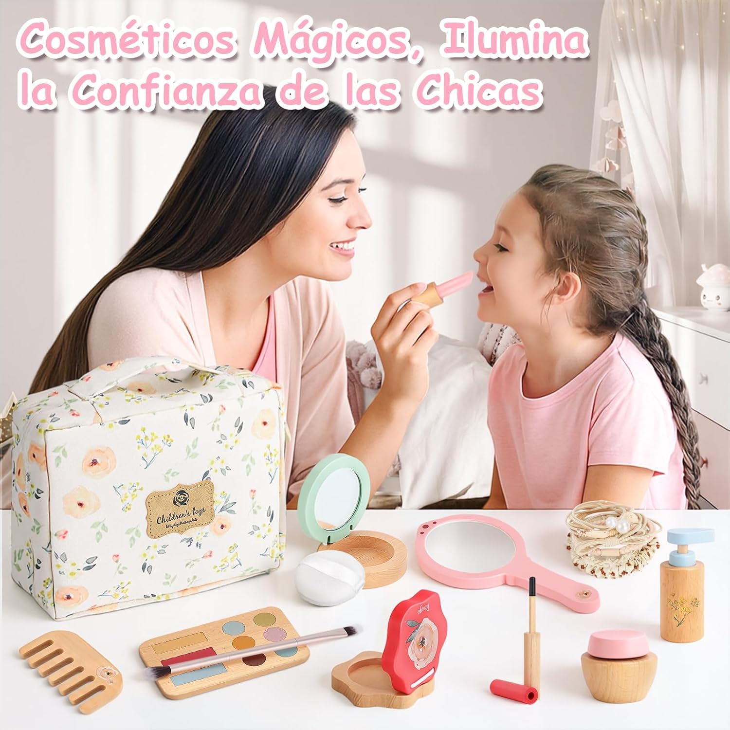 Thumbnail 4 de BuntWunder Set Maquillaje de Madera 25 piezas