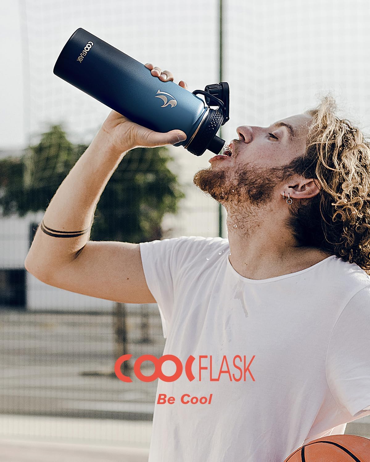 Thumbnail 5 de Coolflask Botella 24 oz aislada