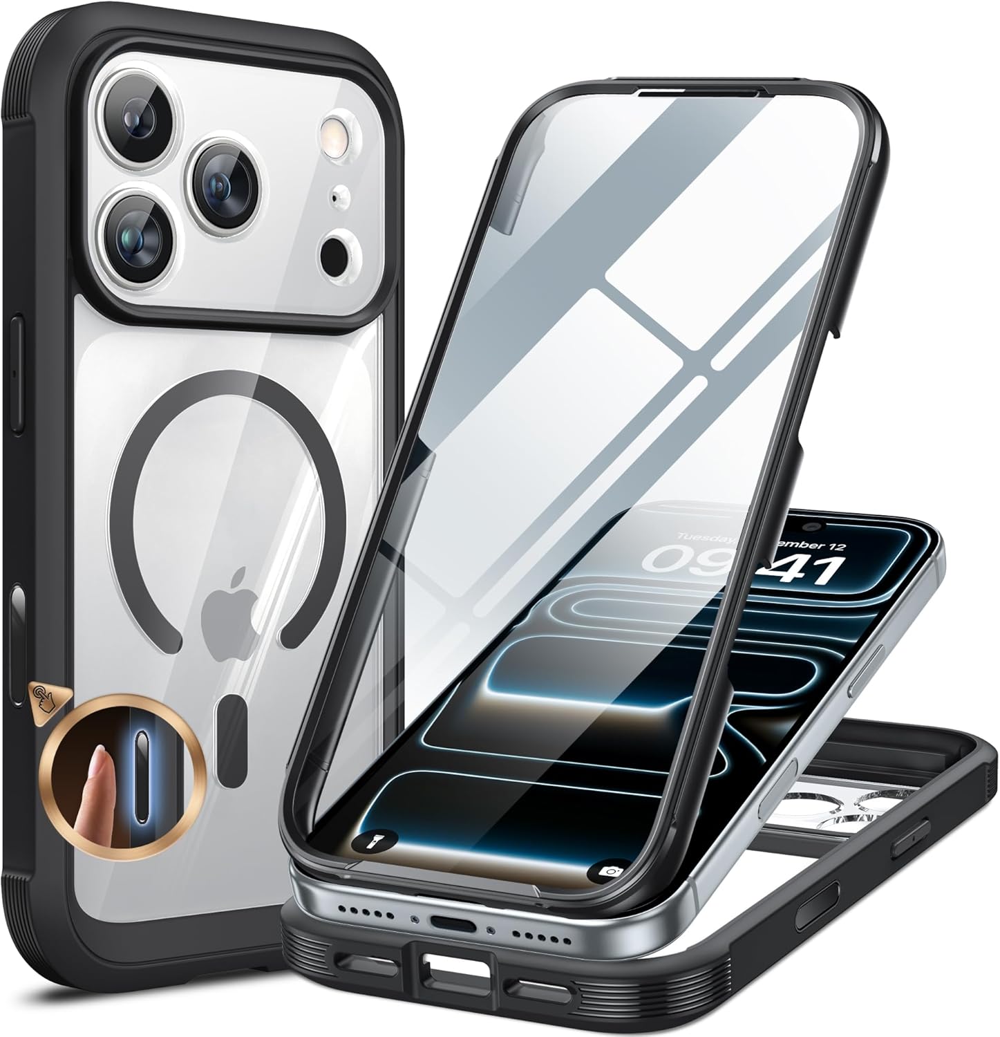 Detalle de Miracase iPhone 17 Pro Max Case 6.9