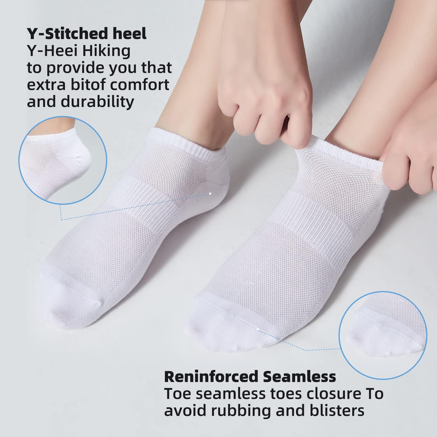 Detalle 2 de inhees Ankle Socks, Size 7-9