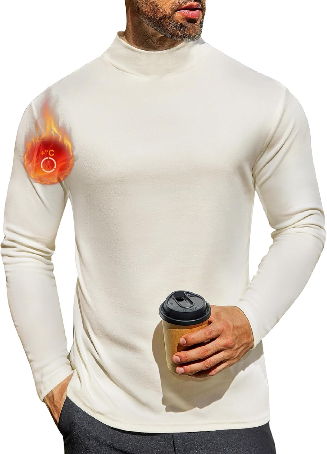 Thumbnail 5 de Ekouaer Haut thermiques homme manches longues S-3XL