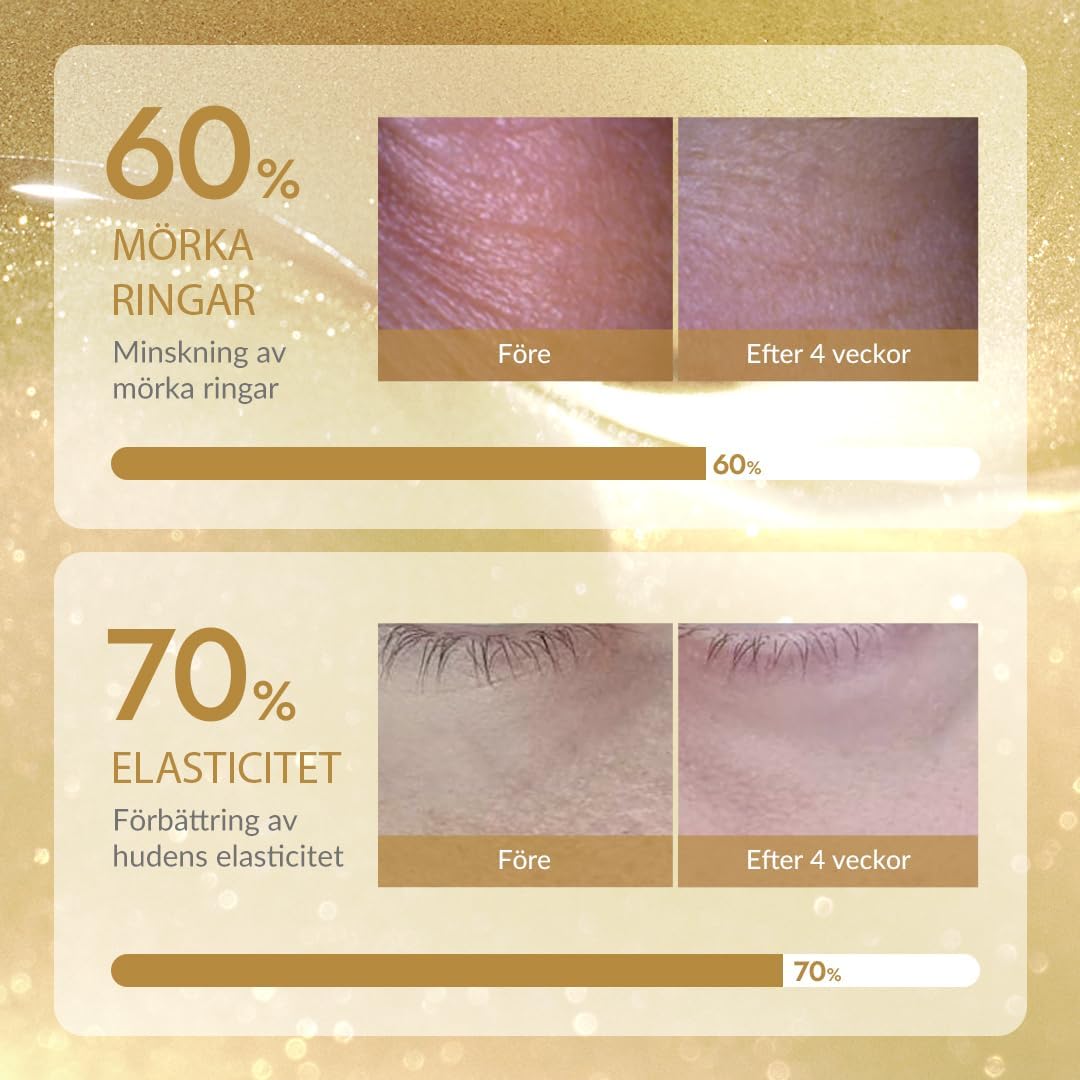 Detalle 2 de Mizon Gold Snail Repair Eye Gel Patch, 24K hydrogelplåster, 30 par