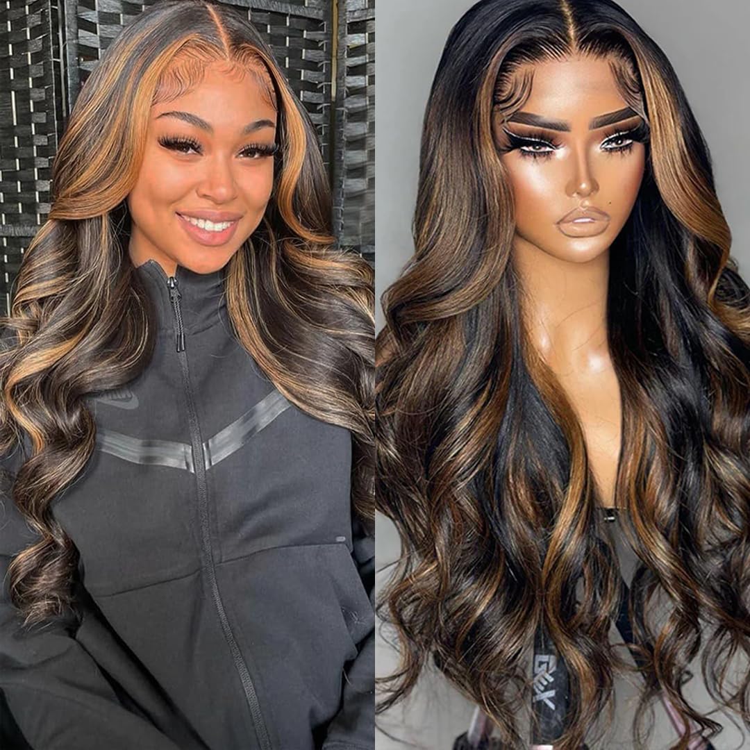 Thumbnail 6 de SFTNMEH 30 Inch Chocolate Brown Lace Front Wig with 200 Density