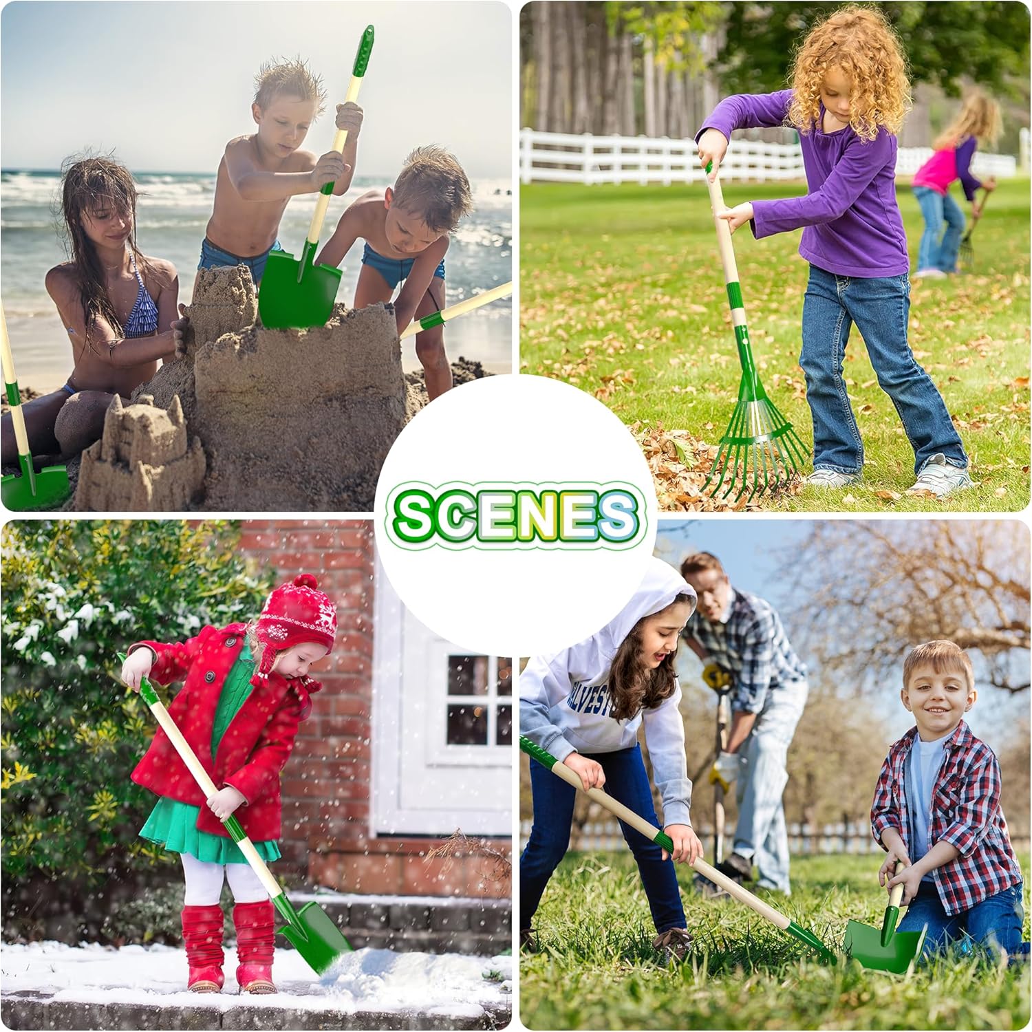 Thumbnail 4 de Duckura Kids Garden Tools 10-Piece Set 27.5in