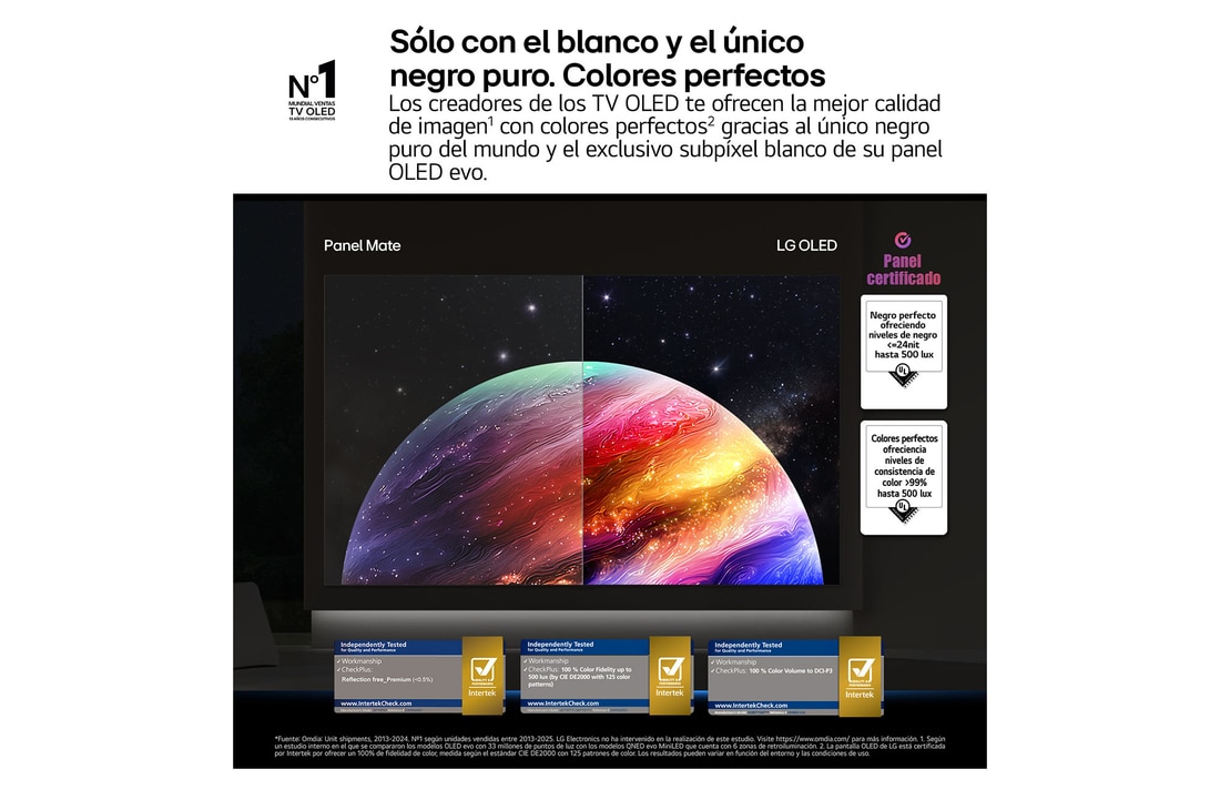 Detalle de LG OLED evo AI C6 48'' (OLED48C64LA) — TV OLED evo 4K 2026