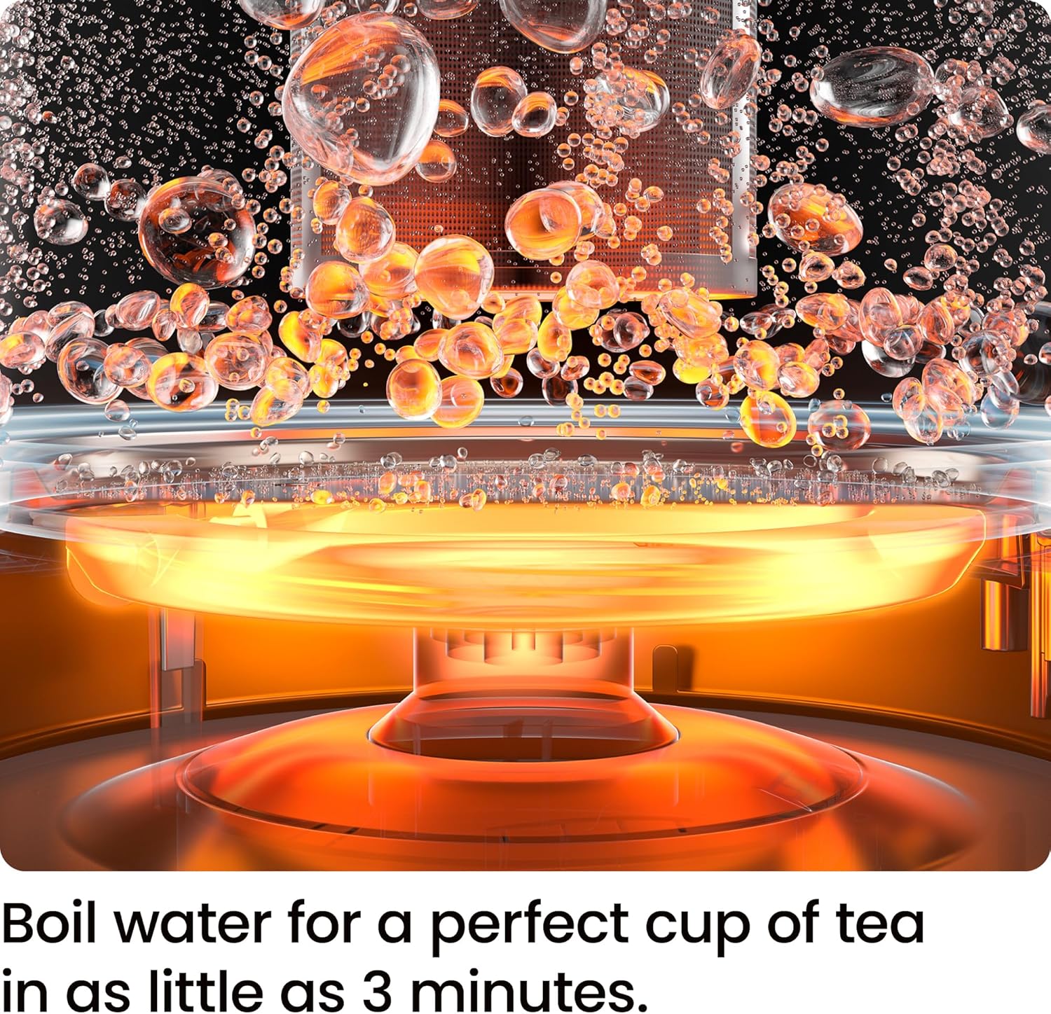 Thumbnail 1 de Chefman Kettle with Tea Infuser, 1L ⚡