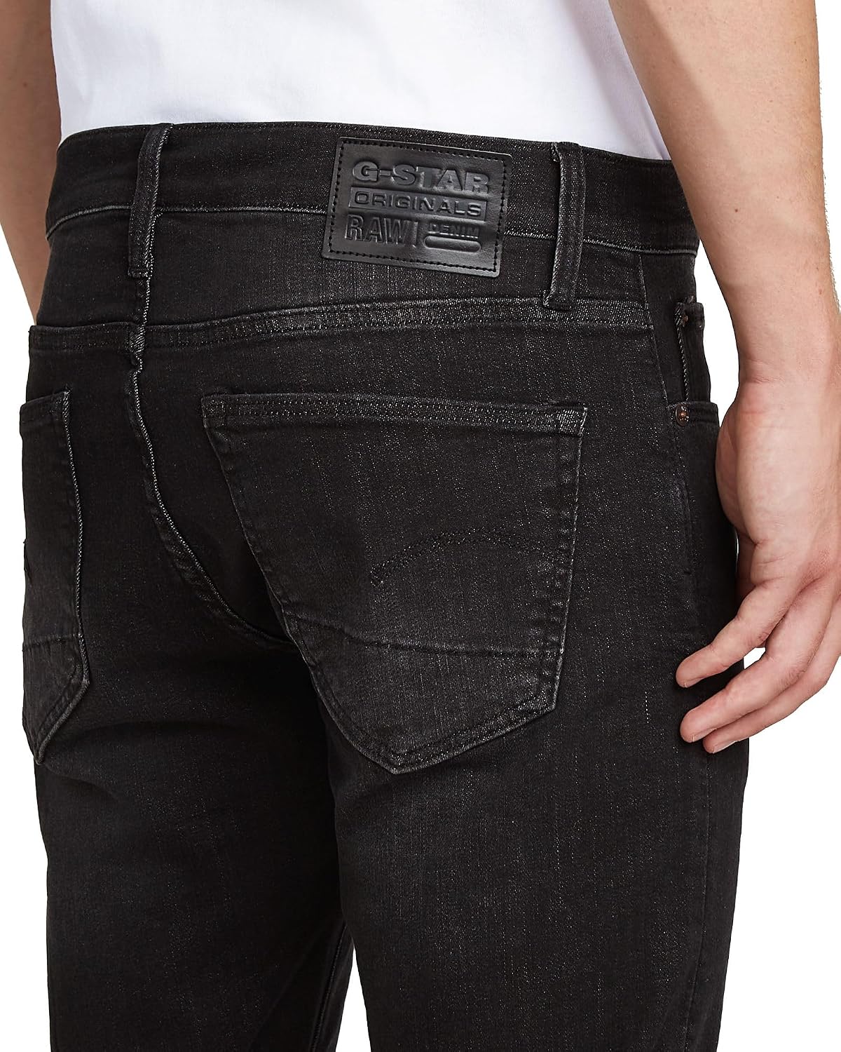 Thumbnail 5 de Hommes 3301 Slim Denim Shorts