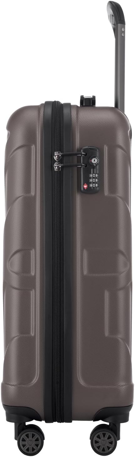 Detalle de SUITLINE Valigia da cabina rigida 55 cm – ABS opaco, 34 L, 4 ruote doppie, TSA