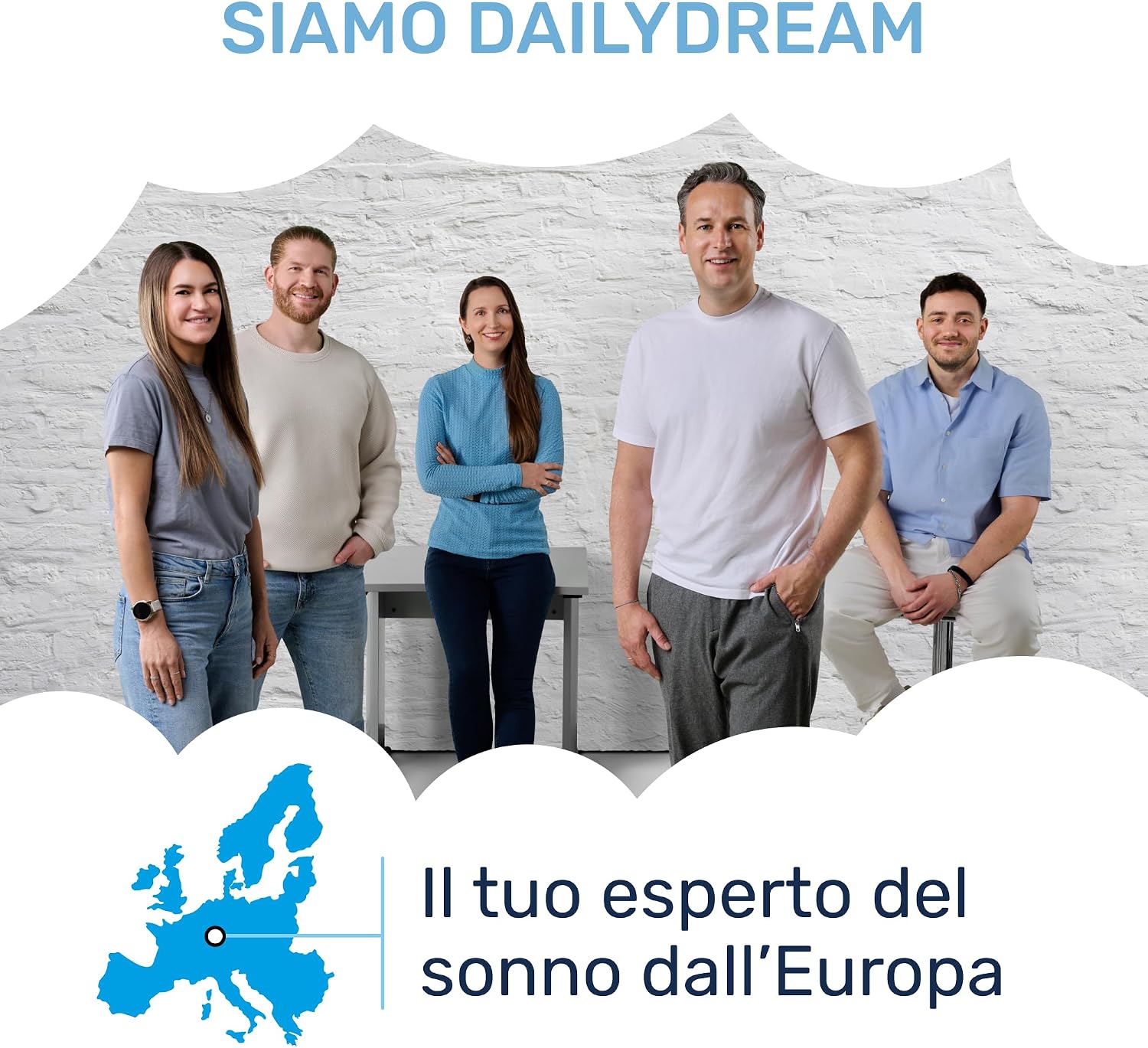Thumbnail 2 de Dailydream Topper singolo 90x190 cm memory foam – Edition Clean Ocean, 5 cm