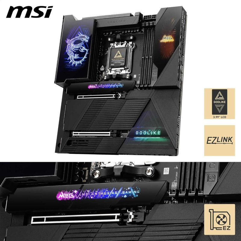 Detalle 2 de MSI MEG X870E GODLIKE placa base