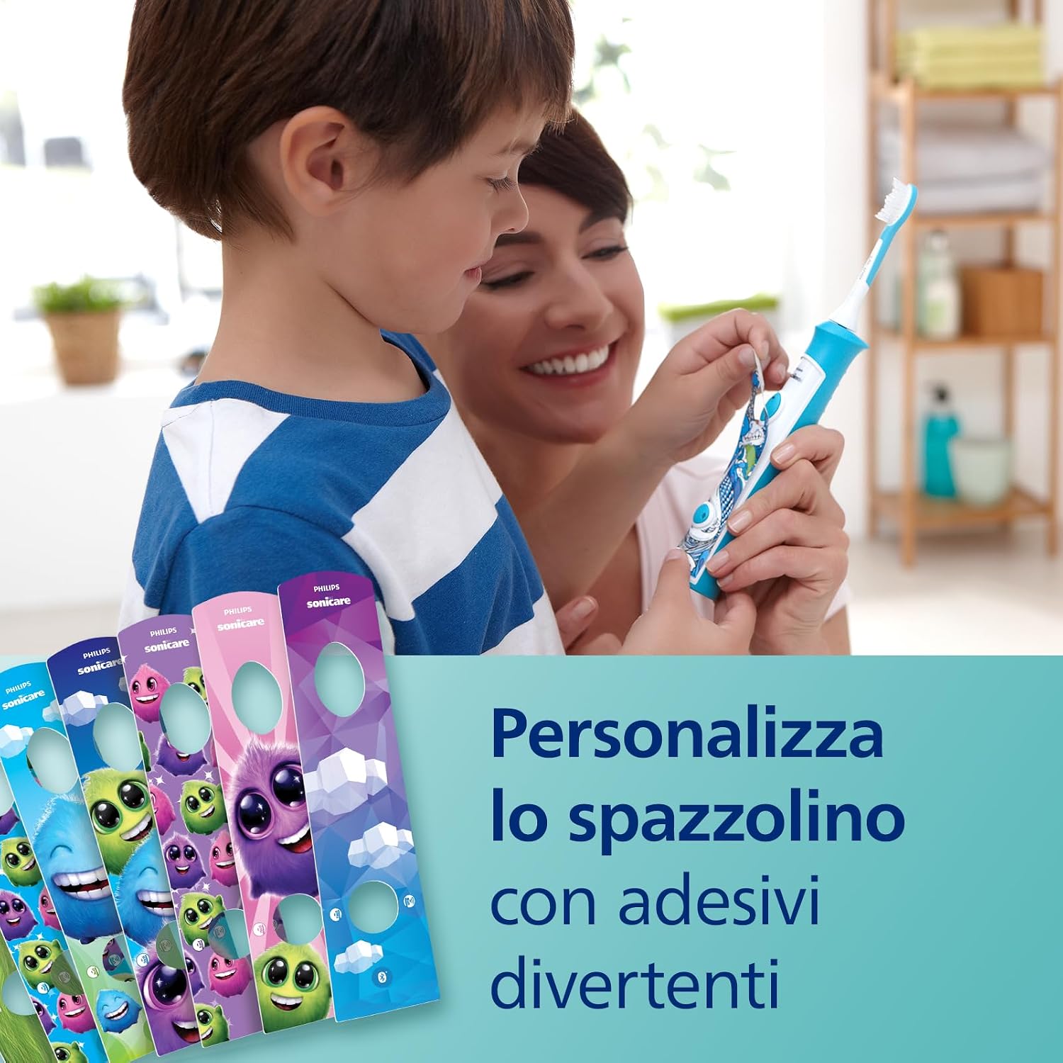 Thumbnail 5 de Philips Sonicare For Kids HX6352/42 spazzolino elettrico 🪥