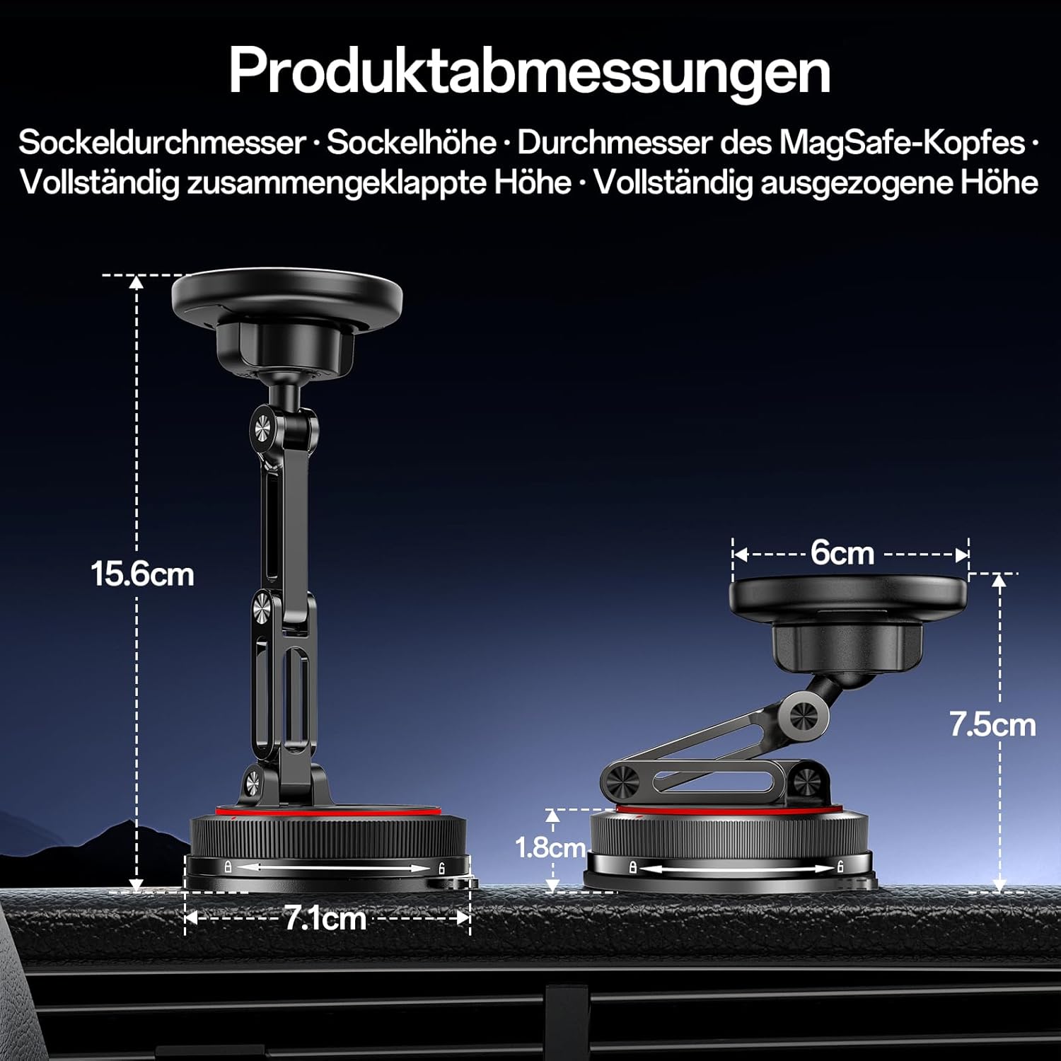 Detalle 2 de SYNCWIRE Magnetische Handyhalterung 360°