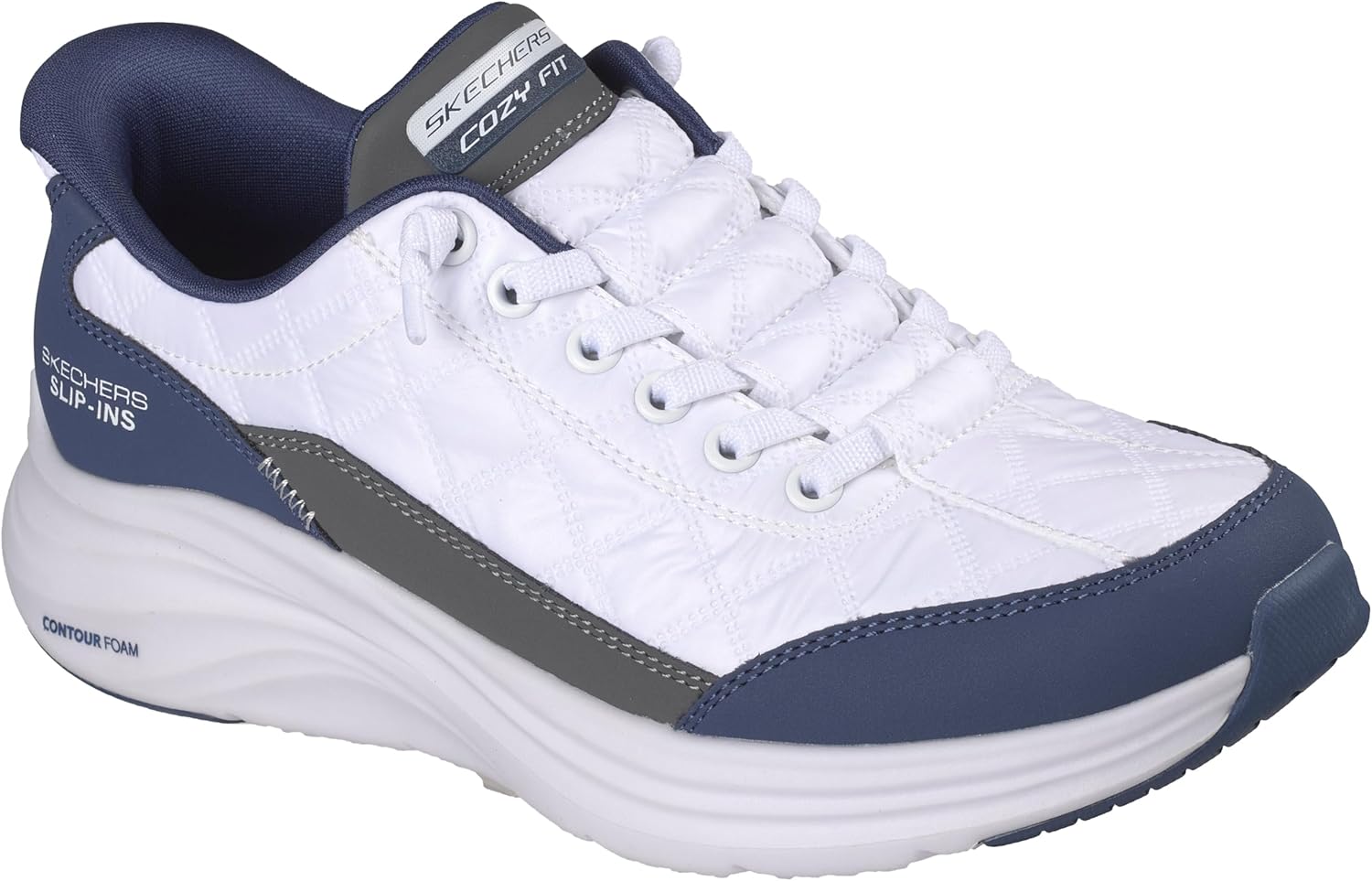 Detalle de Skechers Women's Contour Foam Cozy Fit Hands Free Slip-Ins Sneaker