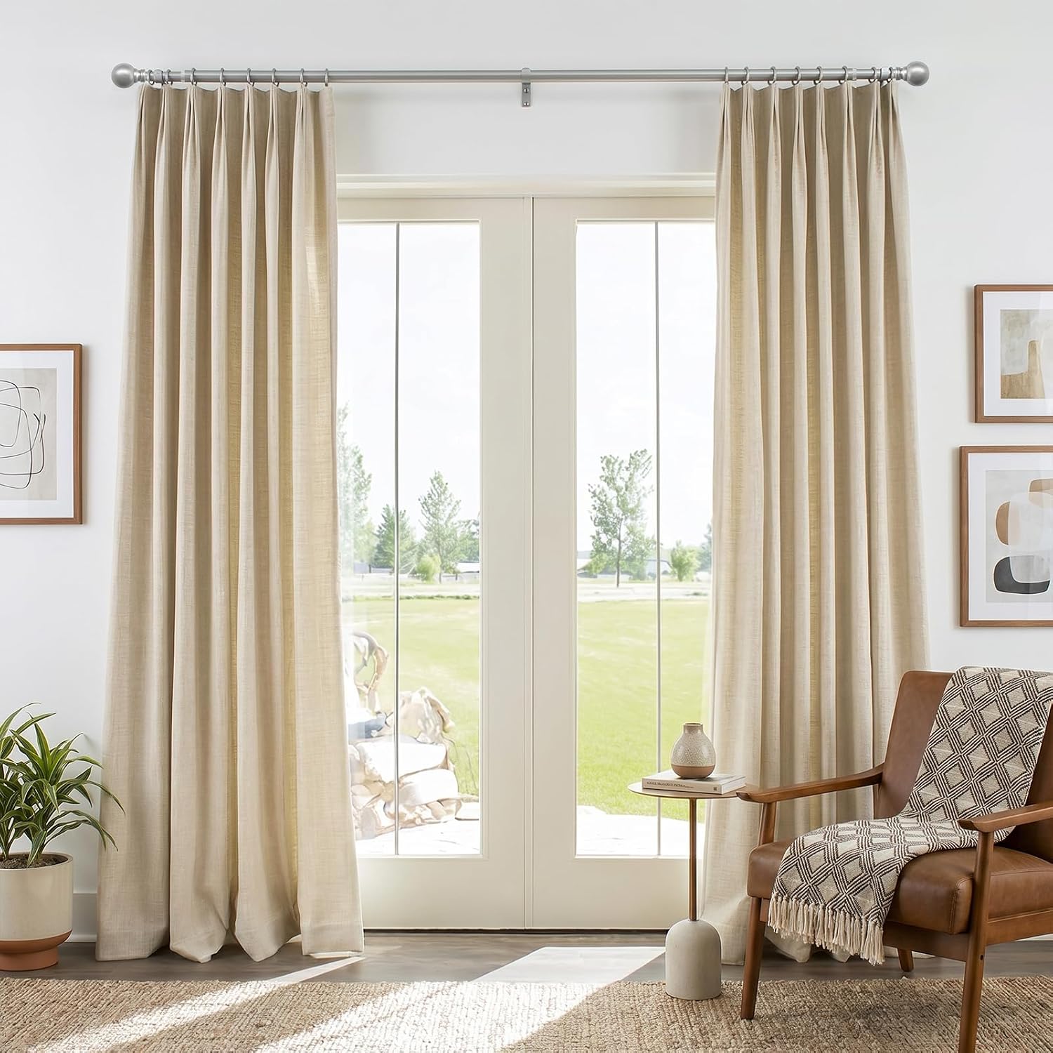 Detalle 2 de Immiehh Curtain Rod, 1-Inch Diameter